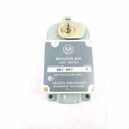 ALLEN BRADLEY Limit Switch 600v-ac/dc 801-NX7